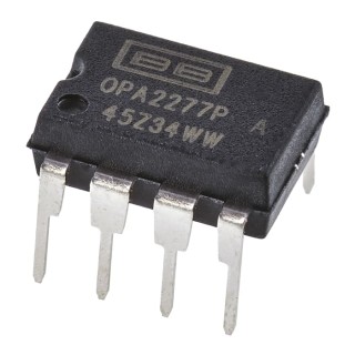 Texas Instruments Precision Operational Amplifier 1 MHz, Dual Channel, 8-Pin Through Hole PDIP Package OPA2277PA