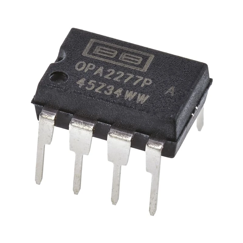 Texas Instruments Precision Operational Amplifier 1 MHz, Dual Channel, 8-Pin Through Hole PDIP Package OPA2277PA