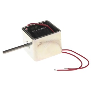 Mecalectro Linear Solenoid Push Type 12V DC 15W 15mm Stroke 15N Magnetic Force 50.8mm Length 49mm 8.M15 02 62 12 VCC 100%