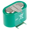 Varta 3.6 V NiMH Button Rechargeable Battery 150 mAh 17.7 mm Height PCB Terminals 55615603059