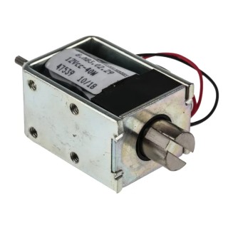 Mecalectro Linear Solenoid 12V Push Pull 40W 45mm Length 31.8mm Width 23.4mm Depth 8.MB3 02 29 12 VCC 40W
