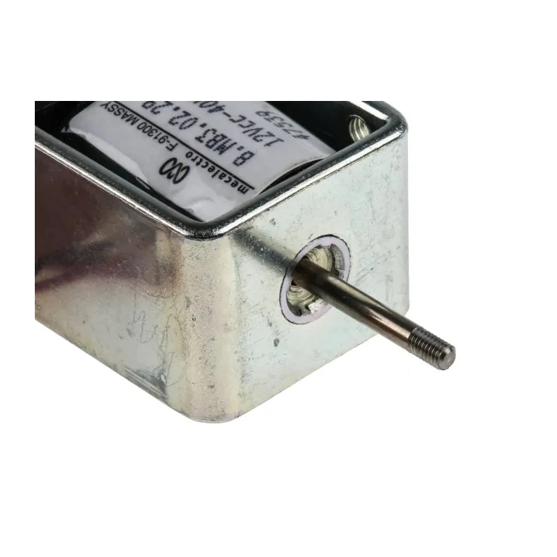 Mecalectro Linear Solenoid 12V Push Pull 40W 45mm Length 31.8mm Width 23.4mm Depth 8.MB3 02 29 12 VCC 40W