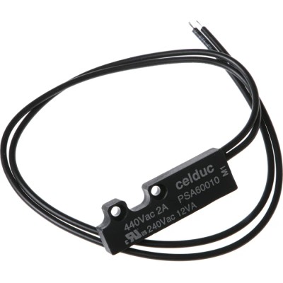 Celduc Magnetic Proximity Sensor Rectangular Body Style 440V AC, 3A Switching Current, IP67 Rated 