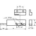 Celduc Magnetic Proximity Sensor Rectangular Body Style 440V AC, 3A Switching Current, IP67 Rated 