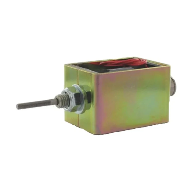 Mecalectro Linear Solenoid Push Type 12V 19W Continuous Duty 18mm Stroke 8.M17 02 62 12 VCC 100%