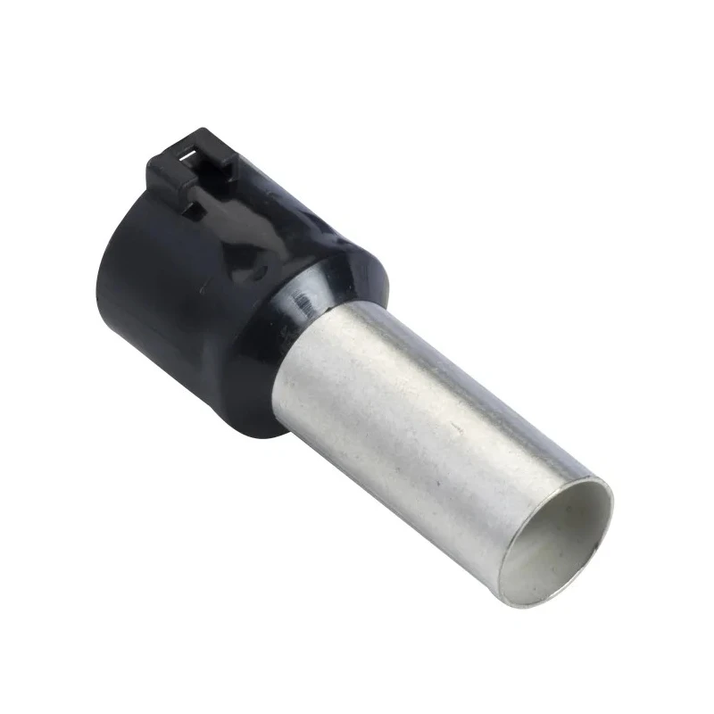 Schneider Electric Linergy DZ5 Insulated Bootlace Ferrule 4 AWG, 17.5 mm Pin Length, 8.15 mm Pin Diameter, Black DZ5CA253