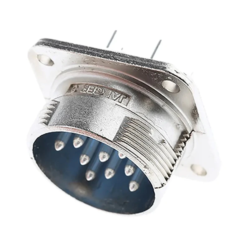 Jaeger Circular Connector 12 Contacts Panel Mount Standard Connector Male IP50 IP54 5360 120 06