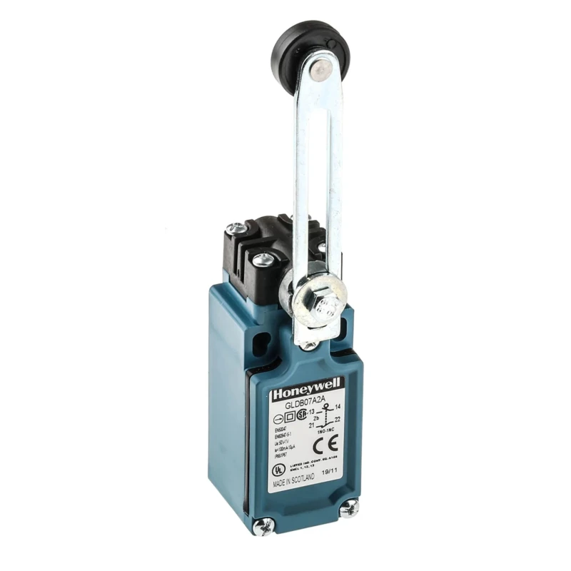 Honeywell Technologies GLD Series Adjustable Roller Lever Limit Switch, 1 NC/1 NO, , Fibreglass Reinforced IP66