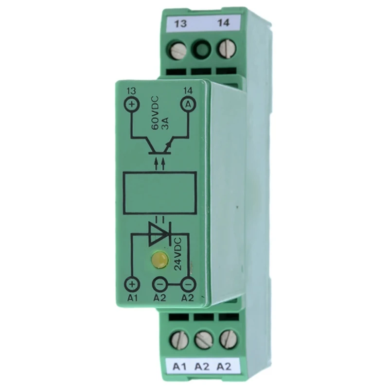 Phoenix Contact Solid State Interface Relay EMG 17-OV- 24DC/60DC/3, DIN Rail Mount, 3500V Isolation Voltage 2954154