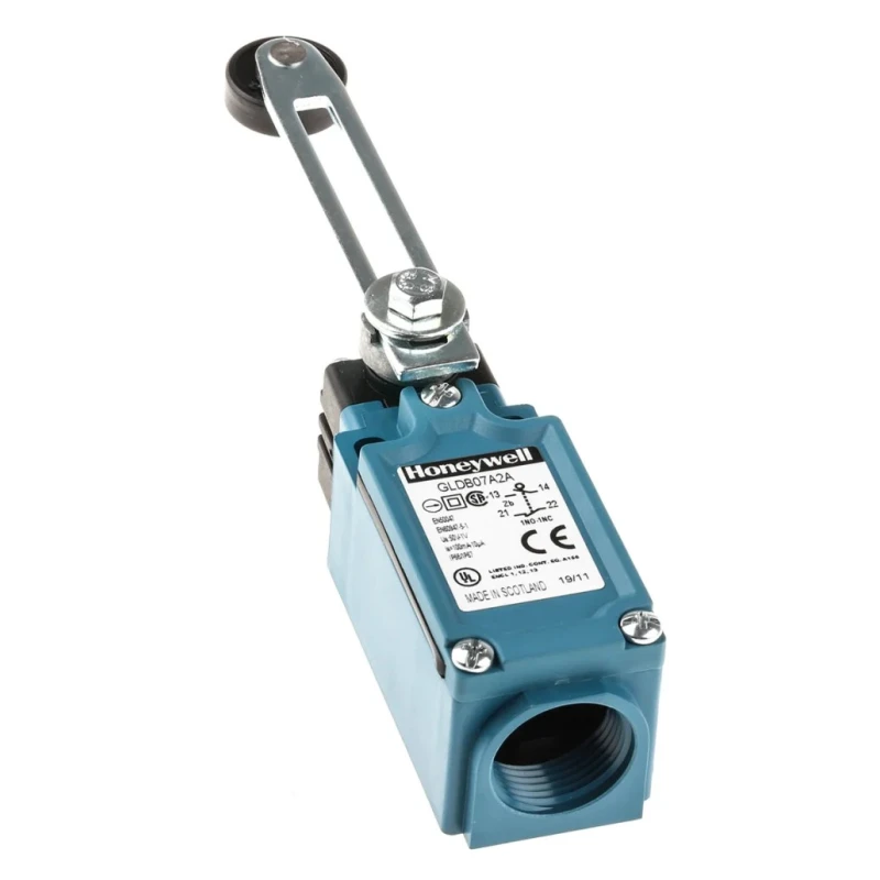 Honeywell Technologies GLD Series Adjustable Roller Lever Limit Switch, 1 NC/1 NO, , Fibreglass Reinforced IP66
