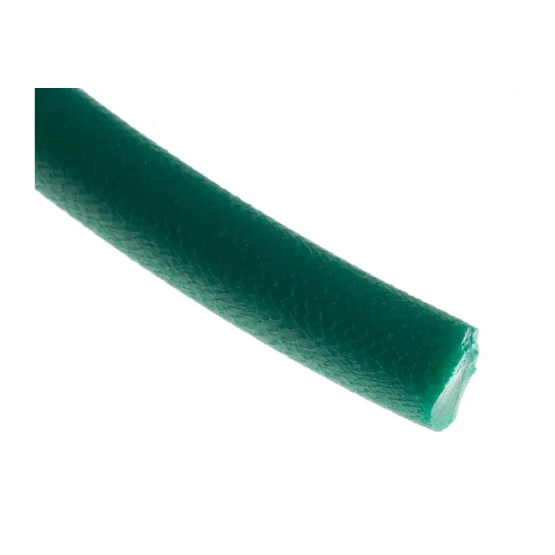 RS PRO Round Polyurethane Belt 5 m Length 8 mm Diameter Green Solid Type A 88 Hardness 76 mm Minimum Pulley Diameter 309-8145