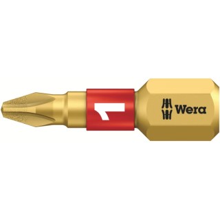 Wera Screwdriver Bit Diamond Tipped PH1 25 mm Drive Size 1-Piece 05056400001