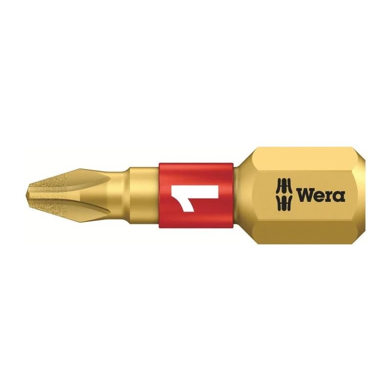 Wera Screwdriver Bit Diamond Tipped PH1 25 mm Drive Size 1-Piece 05056400001