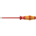 Wera Insulated Screwdriver 100 mm Blade VDE 1000V Approved 181mm Overall 05006110001
