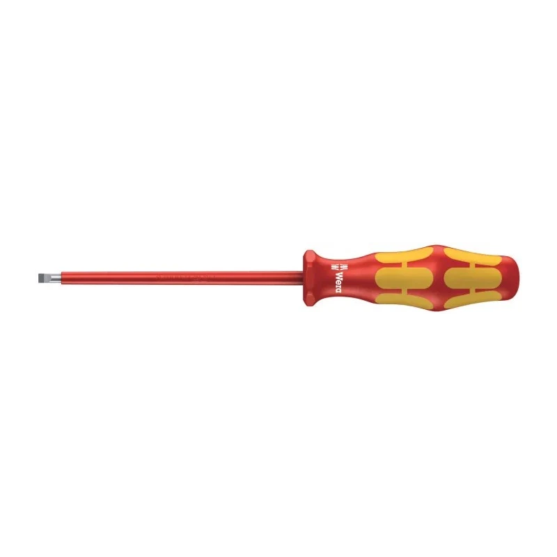 Wera Insulated Screwdriver 100 mm Blade VDE 1000V Approved 181mm Overall 05006110001