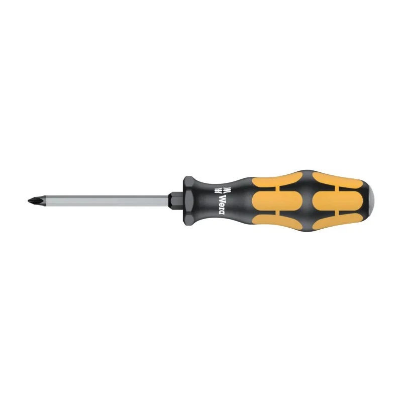 Wera Screwdriver Chisel Type PZ1 Tip, 80 mm Blade, Bi-Material Handle 05017050001
