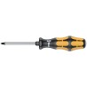 Wera Screwdriver Chisel Type PZ1 Tip, 80 mm Blade, Bi-Material Handle 05017050001