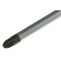 Wera Screwdriver, Chisel Type, PZ3 Tip, 150 mm Blade, Bi-Material Handle 05017054001