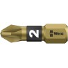 Wera Screwdriver Bit, Pozidriv Size PZ2, 6.35 mm Hex Drive, 25 mm Overall Length 05056712001