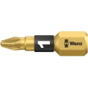Wera Screwdriver Bit 6.35 mm Hex Drive PZ1 Tip 25 mm Overall 05056700001