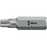 Wera Screwdriver Bit, Hex Drive, 6.35 mm Drive Size, T25 Tip, 25 mm Overall Length, 1-Piece 05066515001