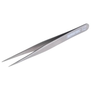 Bernstein 120mm Stainless Steel Pointed ESD Safe Tweezer 5-035