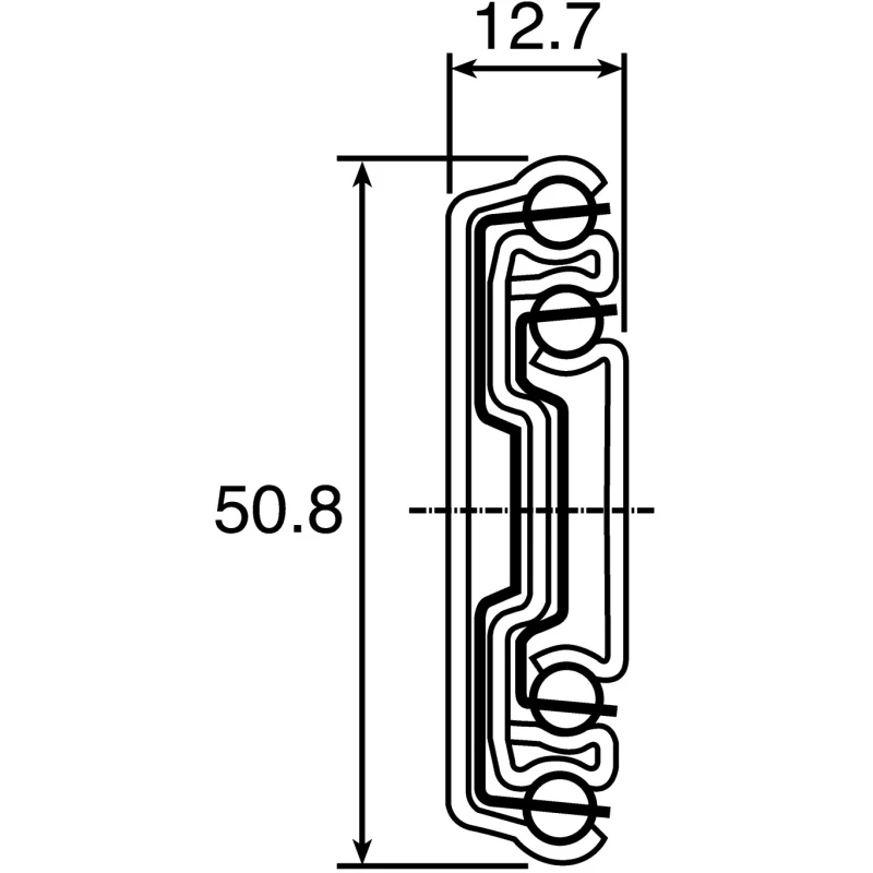 Accuride Steel Telescopic Slide Rack Rail, 737mm Depth, 2U, 55kg Max Load DZ3307-0028