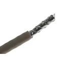 Belden Cat5e Screened Ethernet Cable, Low Smoke Zero Halogen Grey Jacket, 24 AWG Copper Conductor, 500m S1730NH E4X1640