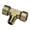 Legris Pneumatic Fitting Brass Branch Tee Female G 1/8 in to Female BSPP 1/8 in 0158 10 10