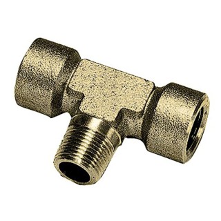 Legris Pneumatic Fitting Brass Branch Tee Female G 1/8 in to Female BSPP 1/8 in 0158 10 10