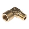 Legris Pneumatic Brass Pipe Fitting 90° Threaded Elbow Male R 1/4 in to Female G 1/4 in 0144 13 13