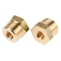 Legris Pneumatic Fitting Brass Pipe Threaded Reducer Male R 3/4 in to Female G 1/4 in 0163 27 13