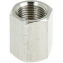 Legris Pneumatic Stainless Steel Pipe Fitting Straight Hexagon Coupler Female G 1/2 in x Female G 1/2 in 1855 21 21