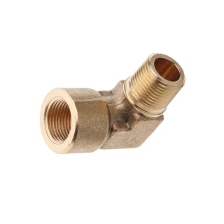 Legris Pneumatic Fitting Brass Pipe Fitting 90° Threaded Elbow Male R 3/8 in to Female G 3/8 in 0144 17 17