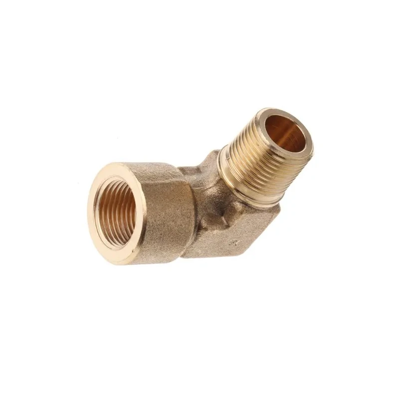 Legris Pneumatic Fitting Brass Pipe Fitting 90° Threaded Elbow Male R 3/8 in to Female G 3/8 in 0144 17 17
