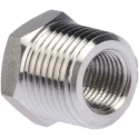 Legris Pneumatic Fitting Stainless Steel Pipe Fitting Straight Hexagon Reducer Male 1/2 in x Female G 1/4 in 1863 21 13