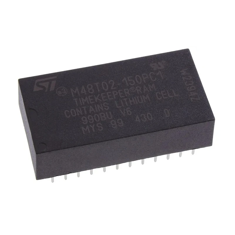 STMicroelectronics 16 kB 150 ns NVRAM 24-Pin PCDIP M48T02-150PC1