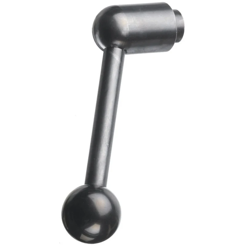 RS PRO Tension Lever, M10 x 40 mm, Male Thread, Steel Handle and Shaft, Black Oxide Finish 237-340