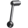 RS PRO Tension Lever, M10 x 40 mm, Male Thread, Steel Handle and Shaft, Black Oxide Finish 237-340