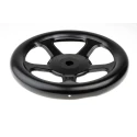 RS PRO Black Steel Spoked Hand Wheel 250 mm Diameter 237-366