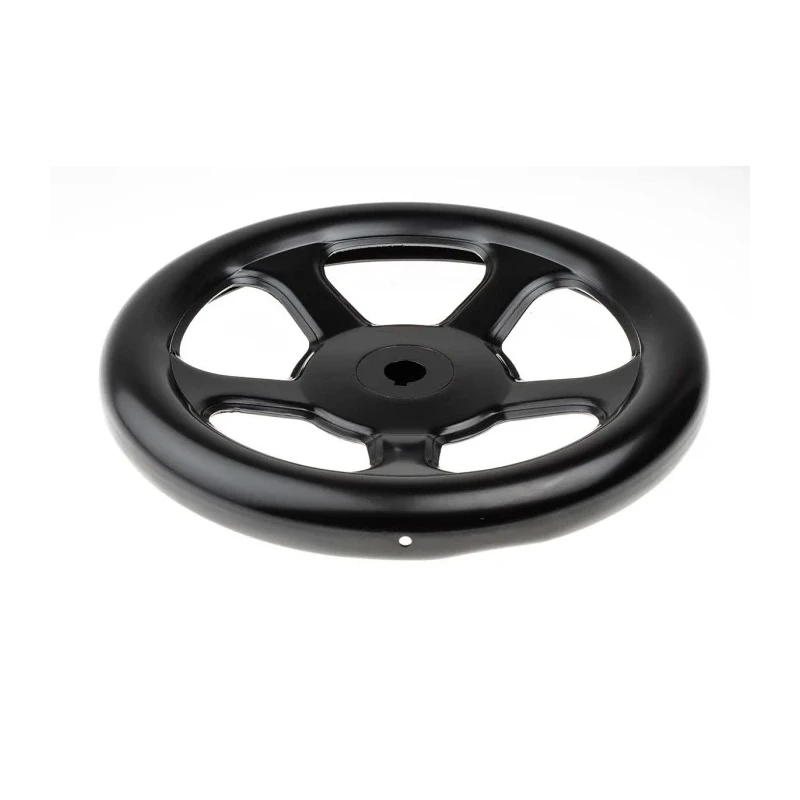 RS PRO Black Steel Spoked Hand Wheel 250 mm Diameter 237-366