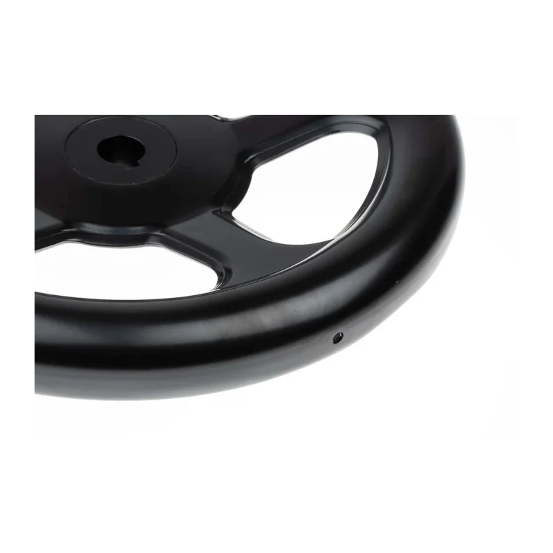 RS PRO Black Steel Spoked Hand Wheel 250 mm Diameter 237-366