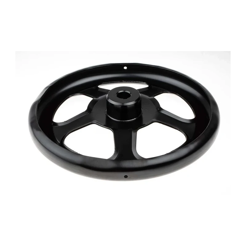 RS PRO Black Steel Spoked Hand Wheel 250 mm Diameter 237-366