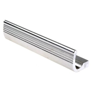 RS PRO Aluminium Carrying Handle Anodised Silver Material, Screw Fixing, 140mm Width, 32mm Height 237-621