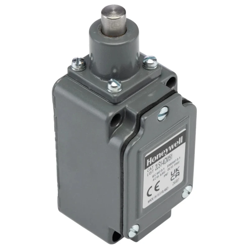 Honeywell Technologies LS Series Plunger Limit Switch, SPDT, IP67, Die Cast Zinc Housing, 240V AC, 6A 2LS1-4CN151