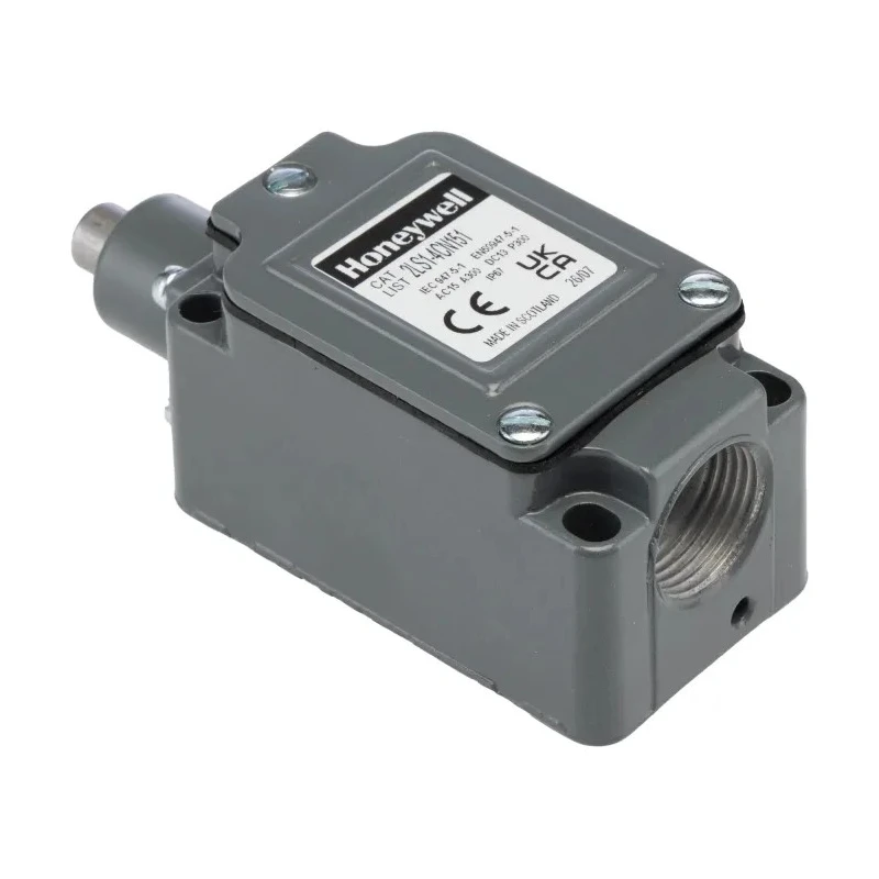 Honeywell Technologies LS Series Plunger Limit Switch, SPDT, IP67, Die Cast Zinc Housing, 240V AC, 6A 2LS1-4CN151