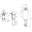 Honeywell Technologies HDLS Series Roller Lever Limit Switch SPDT 10A 240V AC IP67 Die Cast Zinc Epoxy Coated LS3A3K-7AA