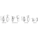 Honeywell Technologies GLA Series Plunger Limit Switch, DPDT, IP67, Die Cast Zinc Epoxy Coated Housing, 600V AC, 6A GLAB20B