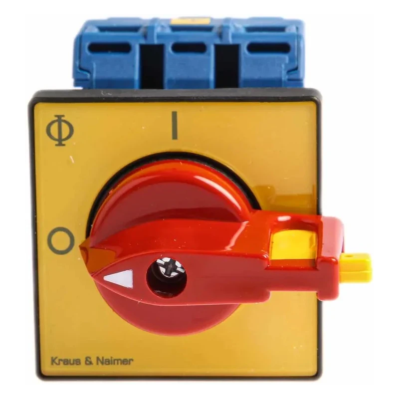 Kraus & Naimer 3-Pole Panel Mount Isolator Switch IP65 32A 11kW KG32A.T203/GBA011.FT2