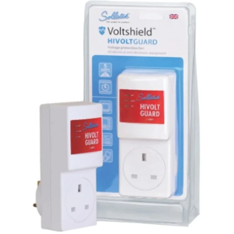 Sollatek Hivoltguard Surge Suppressor Unit 230V Maximum Surge Current 6.5kA Plug-in 92615000